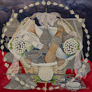 B A Hlioui, Mixed Media