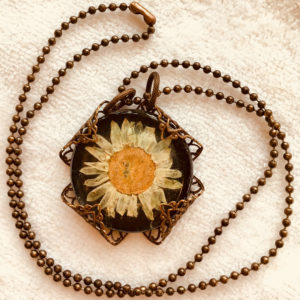 Joyce Wagner, Reinvented Elegance, Jewelry, Mosaics, Pressed Flower Art