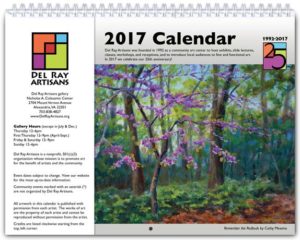 Del Ray Artisans 2017 Wall Calendar